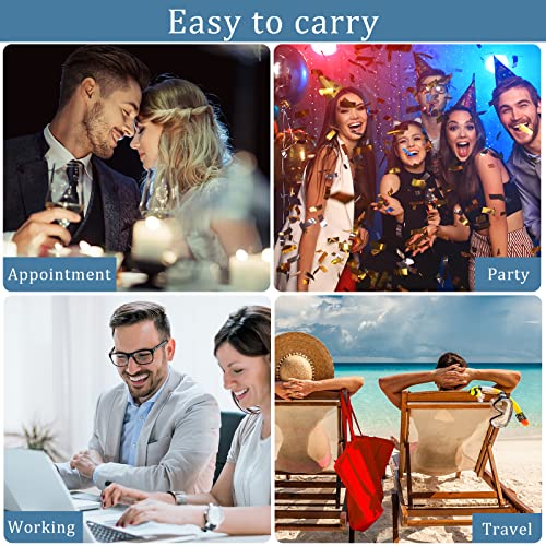 AOT 10ml Refillable Travel Perfume Atomiser Bottles, 4pcs Mini Refillable Perfume Bottle Aftershave Spray Bottle, Upgraded Travel Perfume Atomizer, Portable Perfume Pod for Outdoor Traveling - Image 8