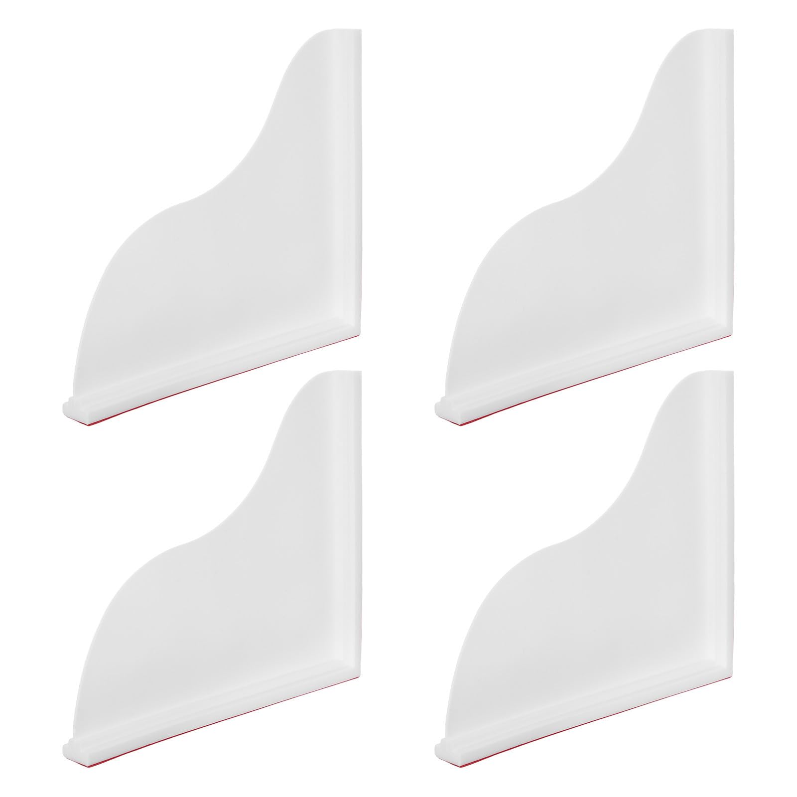 Barrière étanche flexible en silicone pour bloquer les éclaboussures de douche