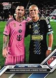 2024 Topps MLS Now #129 Lionel Messi and Cavan Sullivan Dual Soccer Card