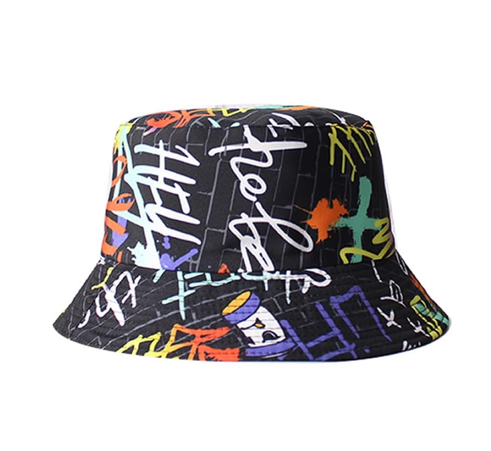 Image of One Love Music Reggae Rasta Jamaican Men's Women's Bucket Hat Packable Lightweight Outdoor Hat