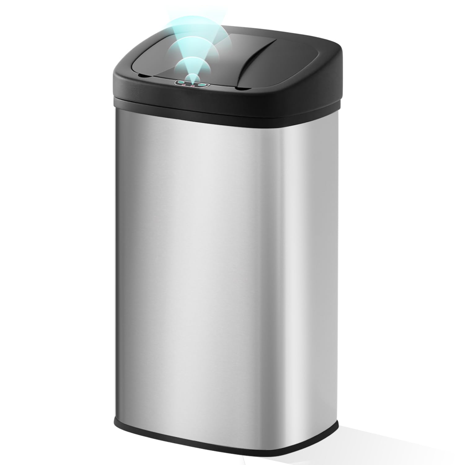 PayLessHere 22 Gallon Automatic Sensor Trash Can, Touchless 82L Stainless Steel Bin with Fingerprint-Resistant Lid for Kitchen, Home, and Office Waste Bin