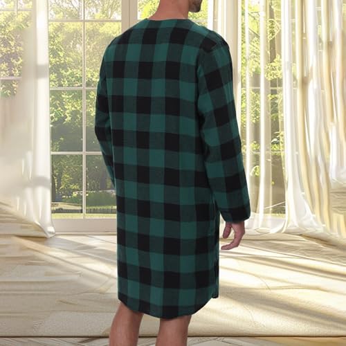 Pijamas de hombre transpirables en algodón suave y cómodo para dormir bien 7
