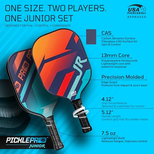 PicklePro Junior Paddles and Grips
