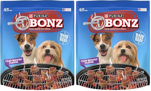 Purina T-Bonz Filet Mignon Treats 2-Pack 45 oz