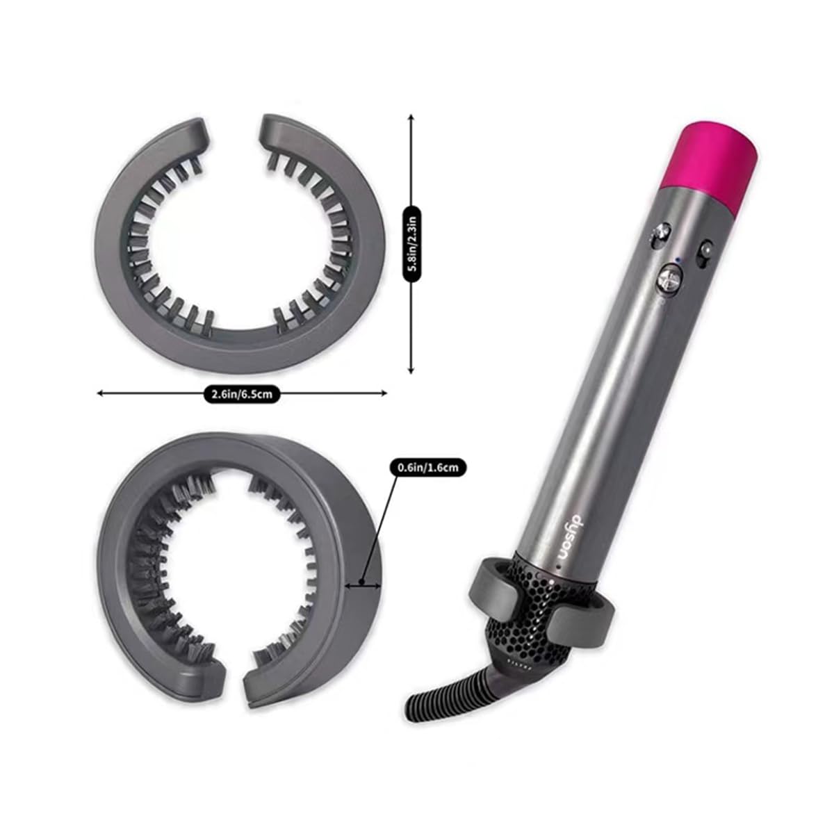 Sarini Spazzola per la Pulizia del Filtro Compatibile con HS01 HS05 Spazzola di Ricambio Pulisce Polvere e Capelli Strumento Essenziale per la Manutenzione delle Attrezzature del Parrucchiere