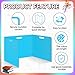 24 Pcs Desk Dividers for Students Plastic Durable and Waterproof Privacy Folders Shields Test Dividers with Classroom Privacy Boards for School Study Teacher Supplies (Blue)