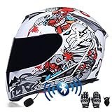 [AERODINÁMICA] El casco abatible equilibra la entrada de aire frontal, aspira el flujo de aire antes y después de la ventilación de extracción de presión negativa, hace que los usuarios se sientan cómodos y secos. Cuando el casco está cerrado, el diseño cerrado puede reducir el impacto del ruido del viento en usted mientras conduce.