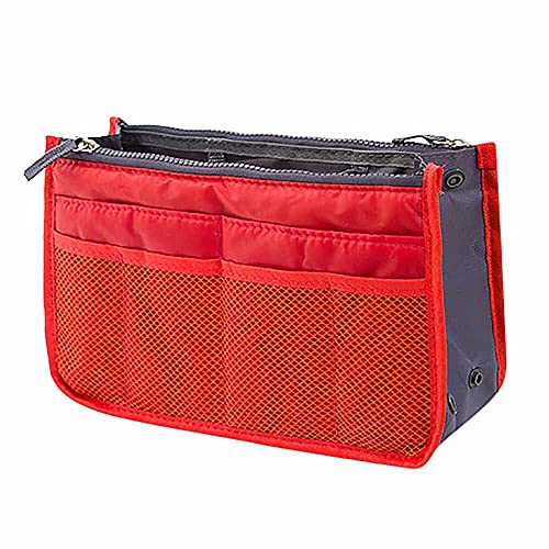 Organizador de Bolsa - Maquiagem Celular Acessórios Viagem