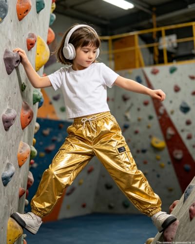 Image of Betusline Girls 2 Piece Summer Outfits,Kids Casual Short Sleeve Crop Top & Cargo Jogger Pants Sets,4T-14Y