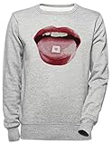 Luxogo LSD Unisex Grau Jumper Sweatshirt Herren Damen Unisex Grey Jumper Men's Women's