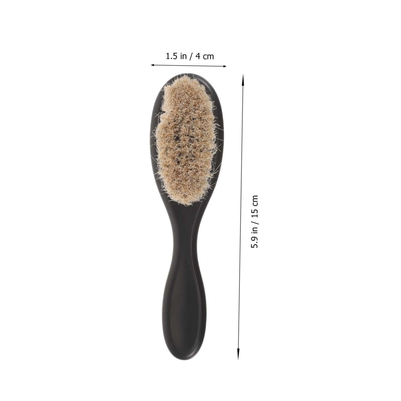 SOESFOUFU Beard Brush Barber Hair Cutting Brush Gentle Bristles for Salon Grooming