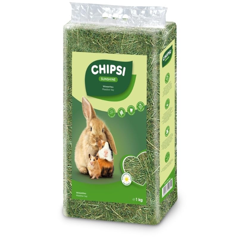 Sunshine Meadow Hay for Rodents of All Life Stages, Natural Flavor (1 Kg), 1 Count-image-36