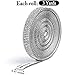 Self Adhesive Rhinestone Strips Diamond Bling Crystal Rhinestone Ribbon Sticker, Bling Wrap Roll DIY for Crafting, Cake Decorating and Fabric (0.45 inches * 3 Yards, Silver)