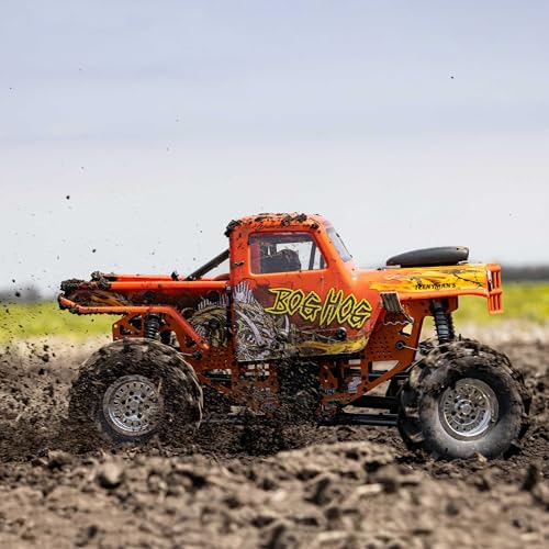 Image of Losi RC Crawler LMT 4 Wheel Drive Solid Axle Mega Truck Brushless RTR Batteries and Charger Not Included Bog Hog LOS04024T2