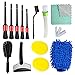 Produktbild 13 Pcs Auto Reinigung Pinsel Set mit Auto-Rad-Reinigungsbürsten, Detail Reinigungsbürsten, Eisschaufel, Wasserabsorption Handtuch, Autowaschtuch, Doppelkopf Duster Bürste, Autowachs-Applikator-Pads