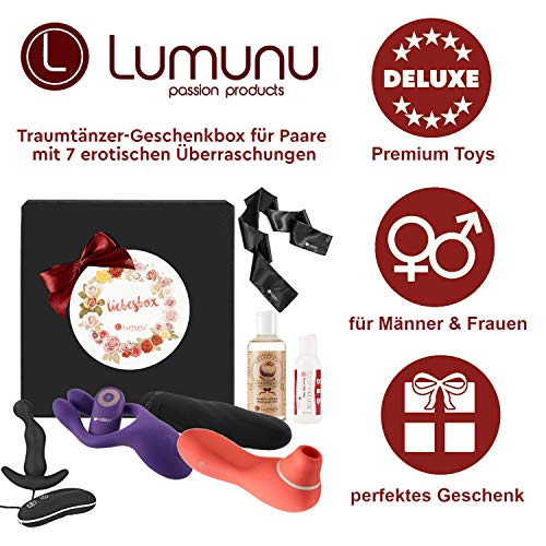 Venize Deluxe droomdanser-cadeauset voor koppels, warme erotische box met 7 hoogwaardige Love-Toys voor paren, - Afbeelding 7