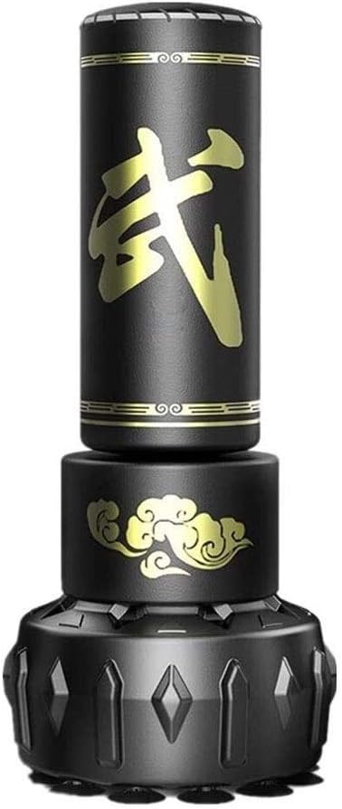 Boxing Punching Bags Rounded Base Fitness Target Stand Tower Bag Boxing Punching Kick Training Tumbler Bag for Relieving Pressure