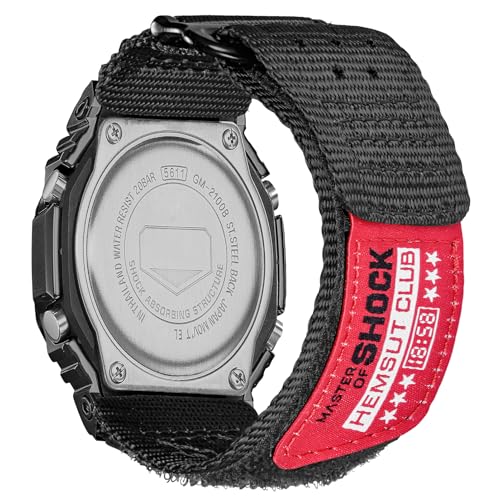 }WbNe[vvoh for Casio Mens G-Shock GM-2100B,GD-100/110/120/350,GW-S5600/5600/B5600/M5600,16mmiCJVIXgoh
