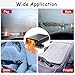 12V Portable Fast Heating Car Defroster and Defogger, 150W Car Heater for Windshield, 360° Heater Plug into Cigarette Lighter for Cars, SUVs, RVs