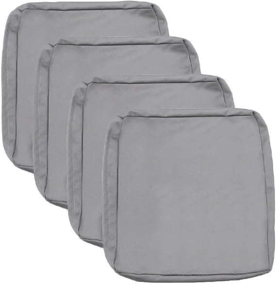 Sqodok Patio Cushion Covers 24x24, 4Pack Outdoor Cushion