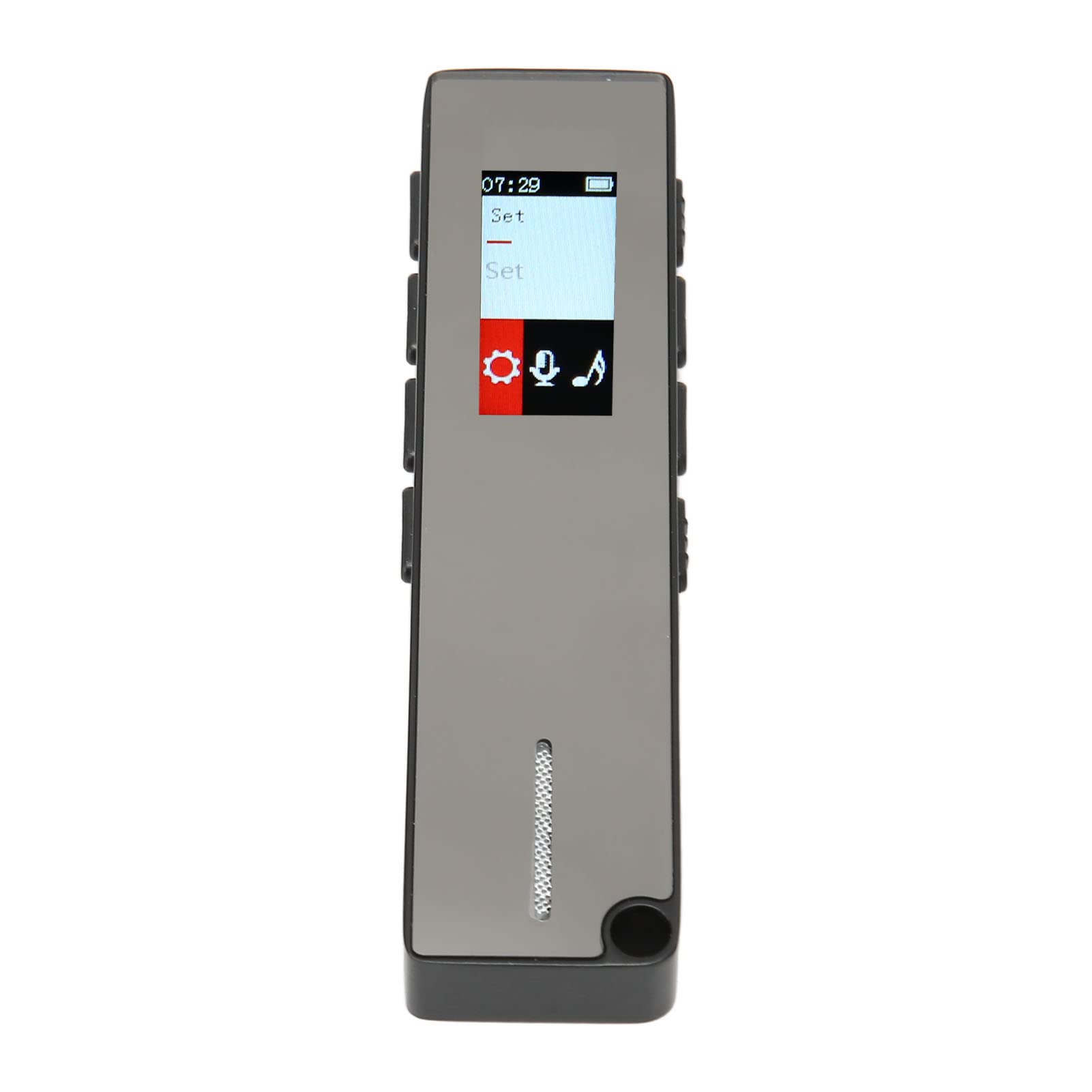 Voice Recorder, 35 Hours Continuous Recording One Button Recording Monitor Recording Digital Voice Recorder DSP Noise Reduction Voice Activated for Business (32GB)-picture-44