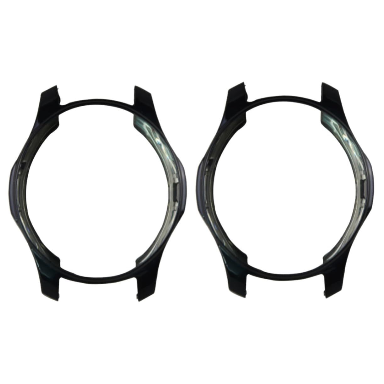 Housoutil 2pcs Smart Watch Protective Cover Slim Watch Case Frame Cover Anti-fall Accessories Tpu Case Cover Watches Watch Case Cover Intelligent S3 Protective Frame