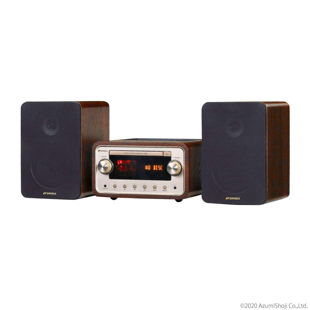 Amazon.co.jp: SANSUI 真空管ハイブリッドアンプ搭載CDステレオ