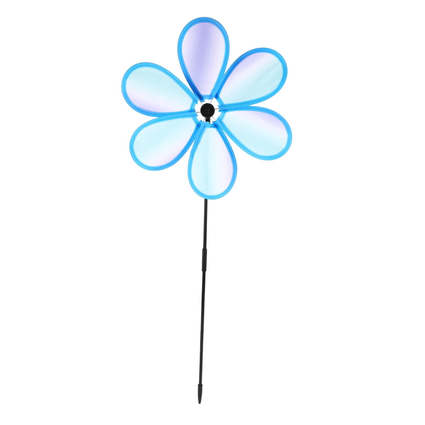 LIOOBO Colorful Handheld Fabric Windmill Vivid Pinwheels for Kindergarten Decor and Outdoor Garden Decoration Durable and Effortless Spinning Craft for