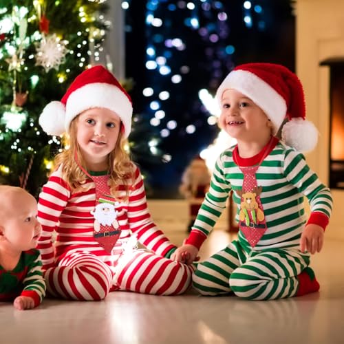 SOIMISS 3Pcs Weihnachtskrawatten Lustige Pailletten Santa Schneemann Hirsch Krawatten Neuheit Weihnachten Hängenden Ornamente für Weihnachtsferien Kostümzubehör