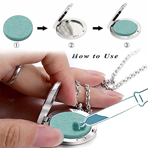 Collar Difusor Aromático Eléctrico LiFashion Acero 316L miniatura 4