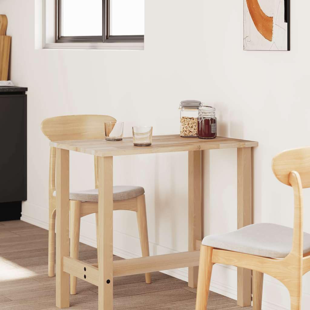 Plan de Travail en Bois d'Acacia Massif pour Table à Manger, Surface Non Traitée et Durable pour Usage Commercial ou Résidentiel, Facile à Nettoyer