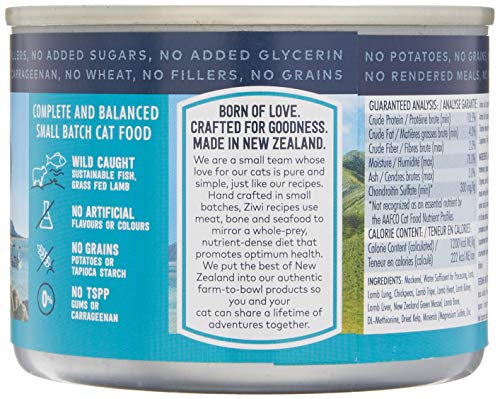 Ziwi Peak lattine di cibo per gatti, gusto sgombro...