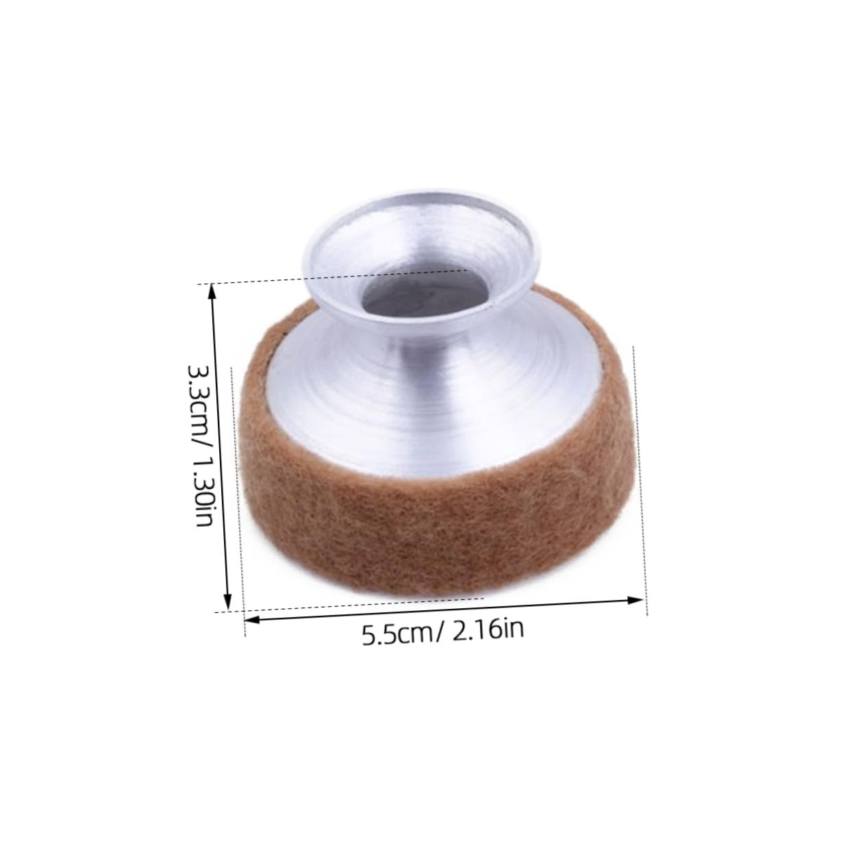 Sourdine Pour Saxophone Soprano En Métal Réducteur De Bruit Compact Amortisseur De Son Pour Pratique Silencieuse Accessoire Saxophone Soprano