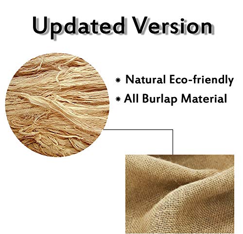 Mds Pack Of 10 Pcs Wedding 12 X 108 Inch Burlap Table Runner Natural Jute Country Vintage For Wedding Banquet Decoration - Natural Jute Burlap #TOP6