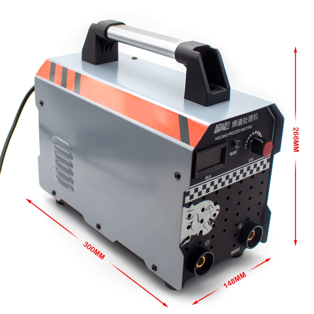 Toplionace Schweißperlen Prozessmaschine des Edelstahl 220V, Argon Lichtbogen Schweißpunktschweißungs Reinigungsmaschine elektrolytische Poliermaschine (5.0M)
