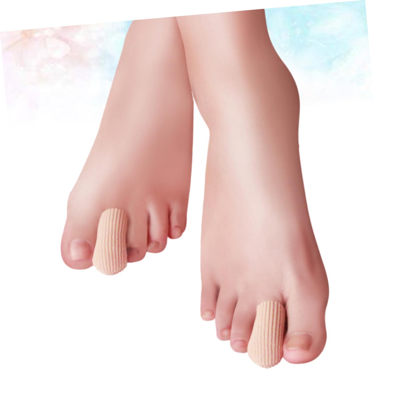 FOMIYES 3pairs Big Toe Gel Spacers for Hallux Toe Separator Socks for Separator for Women s