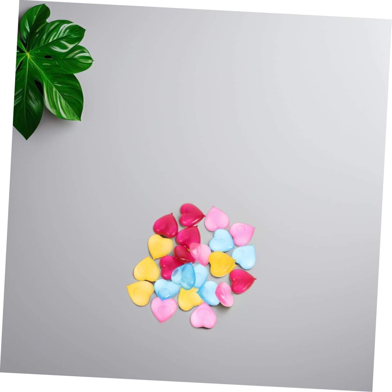 96pcs Reusable Plastic Clear Non-diluting for Drinks Coolers and Lunch Bags Decorative Fake for Parties and Picnics