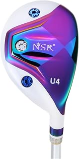 Golf Clubs, Women's Right Hand Clubs, Alloy Heads, Carbon Shafts, Suitable for Beginners and Advanced Players, low center of gravity design, solid touch, colorful purple