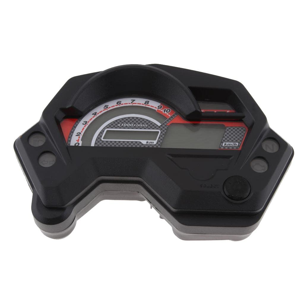 LCD Digital Speedometer Tachometer Odometer Gauge for YAMAHA FZ-16 FAZER|Collectibles|Collectibles|1 Piece Motorcycle Odometer Speedometer-image-8