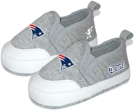 NFL New England Patriots Baby Pre-Walk Shoes (Size 2 (3-6 Months))