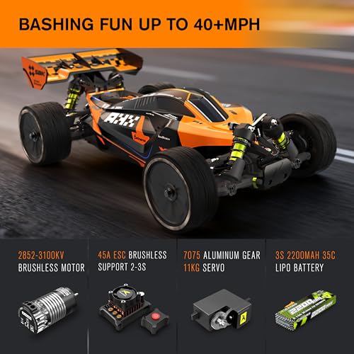 CROBOLL 1/10 Brushless RC Buggy
