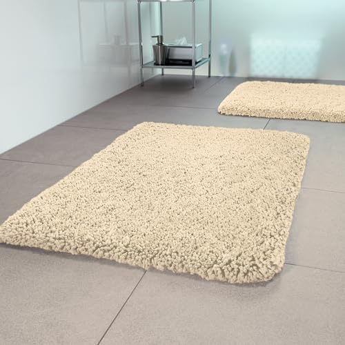 Tapis de bain lavable Spirella grand format polyester résistant - 5