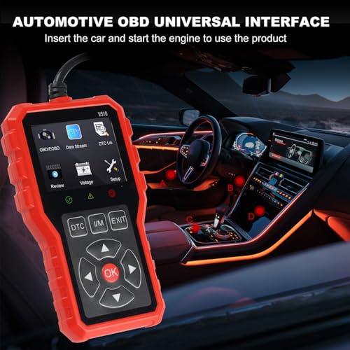 Herramienta de escaneo de diagnóstico automotriz OBD2 multi-vehículo 2