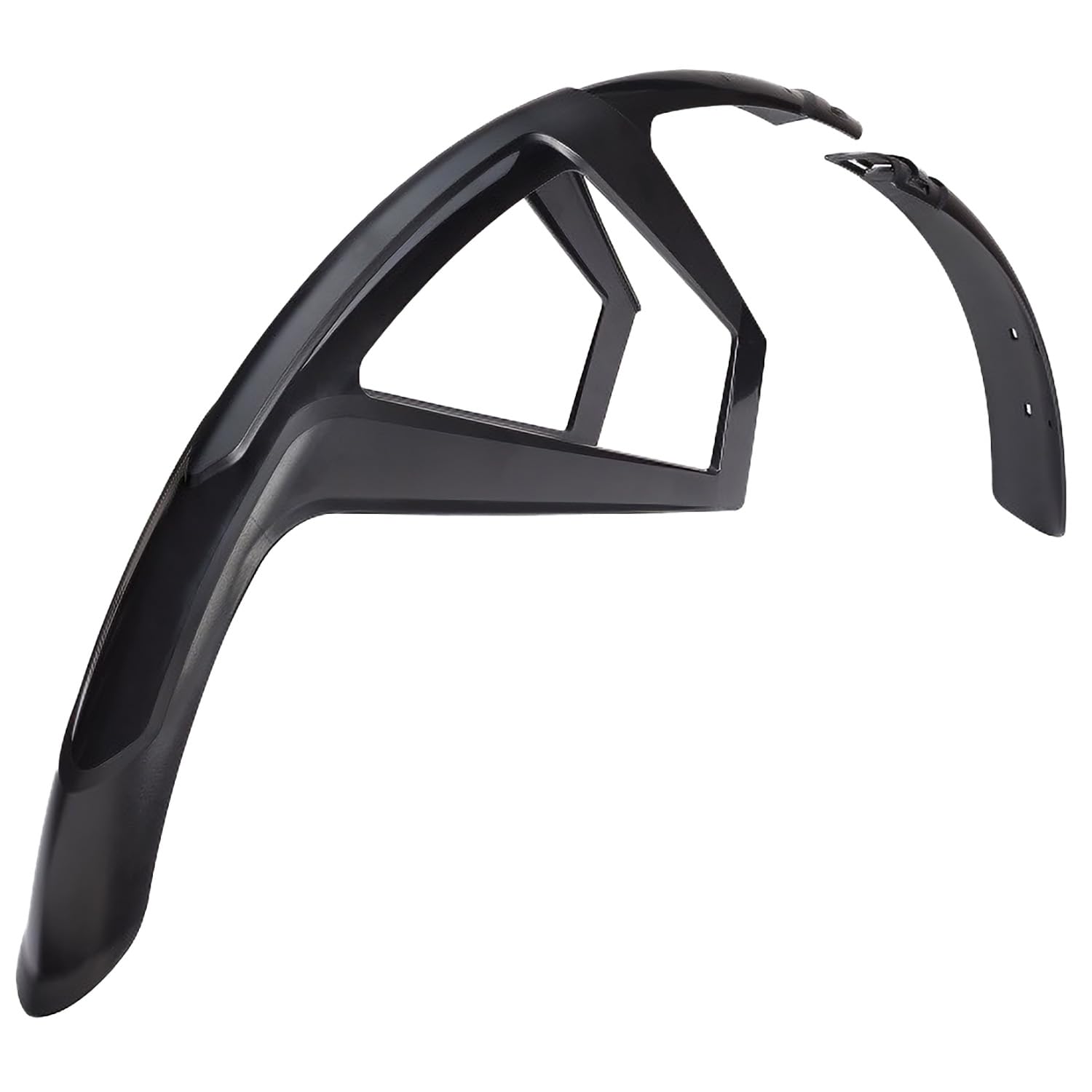 M-Wave VR+HR MUD MAX G-MUD Bicycle Mudguard Set Black