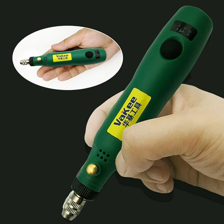 Variable Speed Mini Grinder Set, USB Charging Electric Drill Engraving Pen Rotary Tool for Polishing Carving Sanding Tool