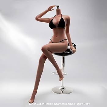 SUPER FLEXIBLE BODY フィギュア Amazon.com: 1/12 Scale Female Body,6inch Super Flexible