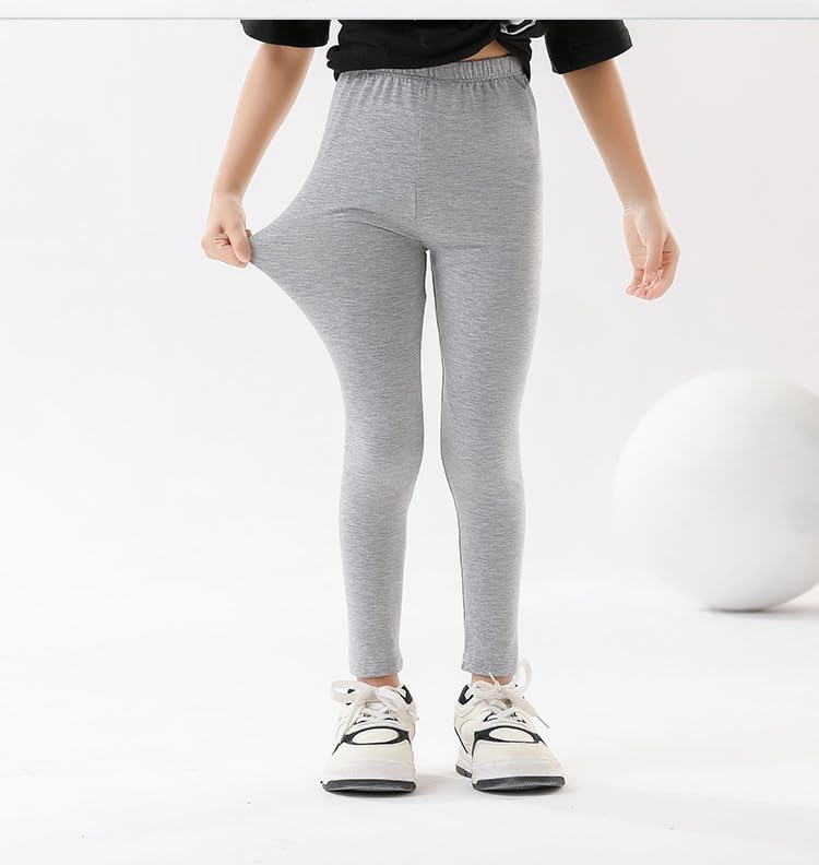 Girls and Toddlers' Leggings 3 Pack - Lightweight Breathable Athletic Leggings Designed for 82-95℉ Weather4