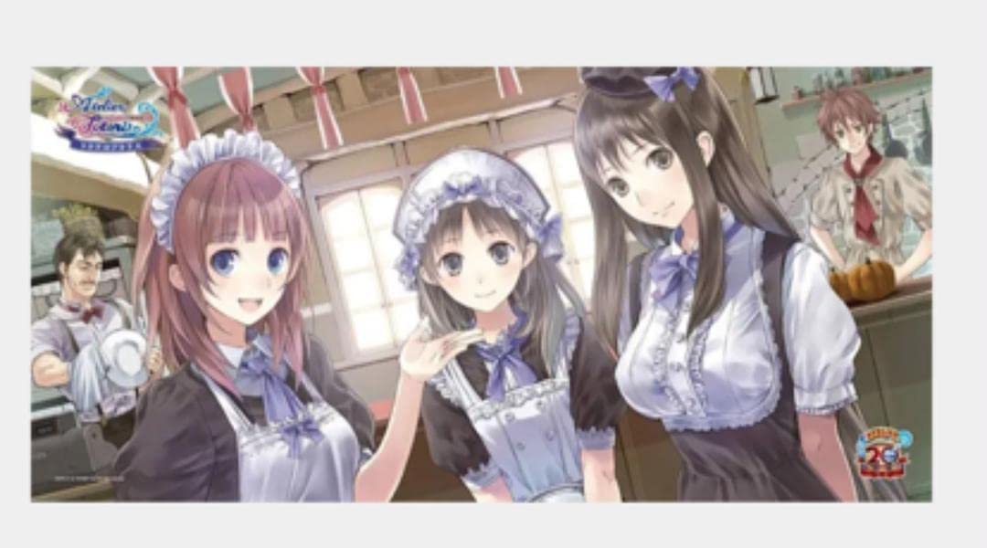 Amazon.co.jp: トトリのアトリエ どでか布ポスター トトリ ツェツィ 