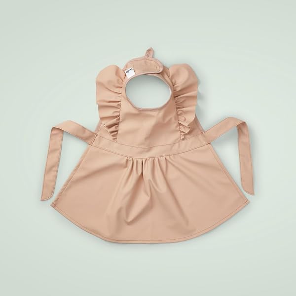 Elodie Details Bavoir Bébé Imperméable Souple Récupérateur - Design Scandinave - Blushing Pink - 3