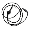 Original Fox 40 Mini Whistle with Lanyard, Black